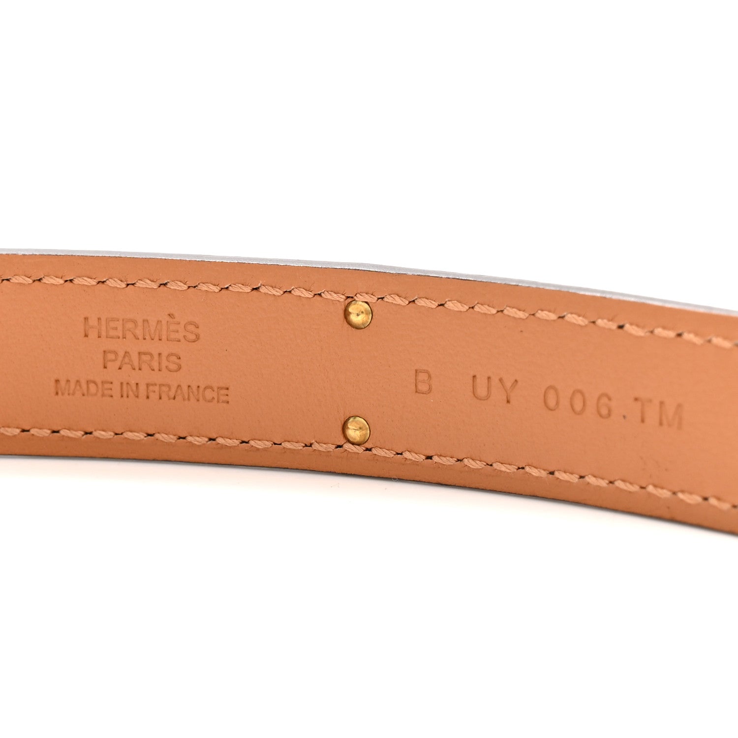 Hermes Epsom Kelly Belt Black 4 of 7
