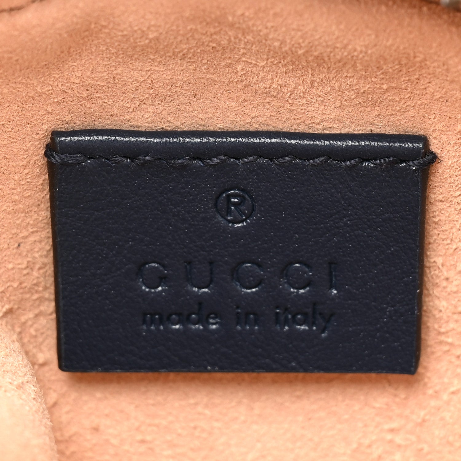 Gucci Azalea Calfskin Matelasse Diagonal Mini Torchon GG Marmont Round Shoulder Bag Mystic White Blue Agata 6 of 9