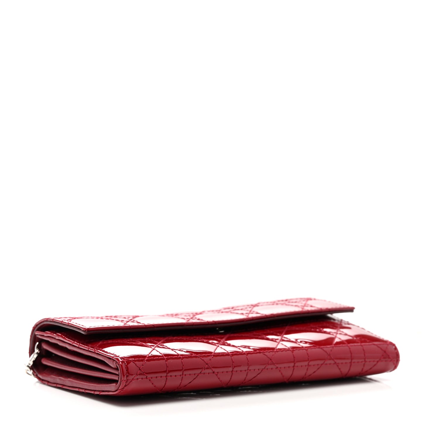Patent Cannage Lady Dior Rendezvous Wallet On Chain