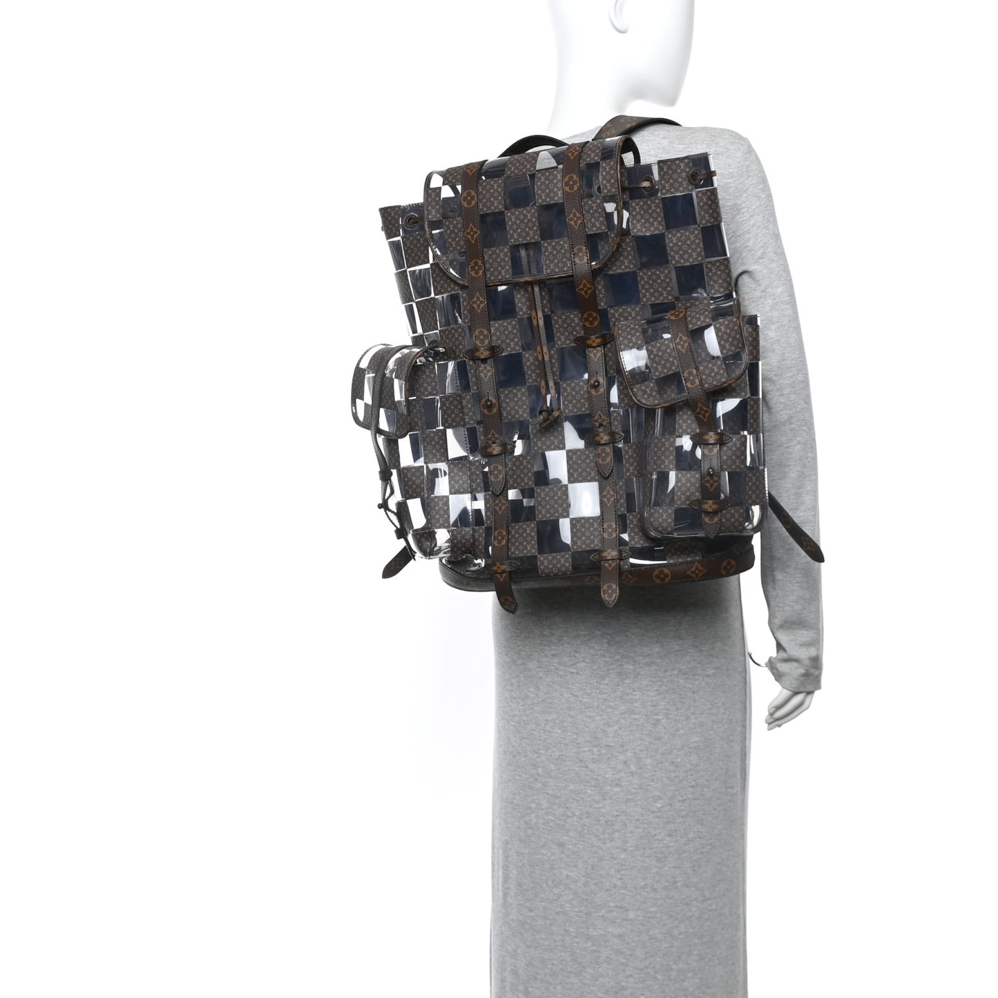 PVC Monogram Chess Christopher Backpack MM