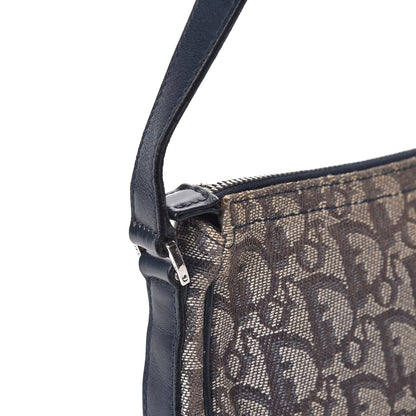 Christian Dior Monogram Shoulder Bag Pochette Blue 11 of 15