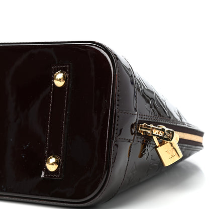 Louis Vuitton Vernis Alma PM Amarante 8 of 9