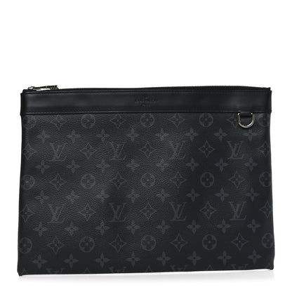 Louis Vuitton Monogram Eclipse Discovery Pochette GM 1 of 6