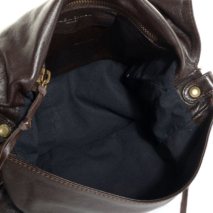 Balenciaga Chevre Flap Shoulder Bag Chocolate 5 of 10