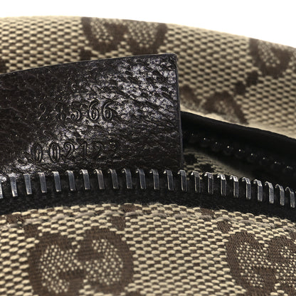 Gucci GG Monogram Double Pocket Belt Bag Dark Brown 7 of 10