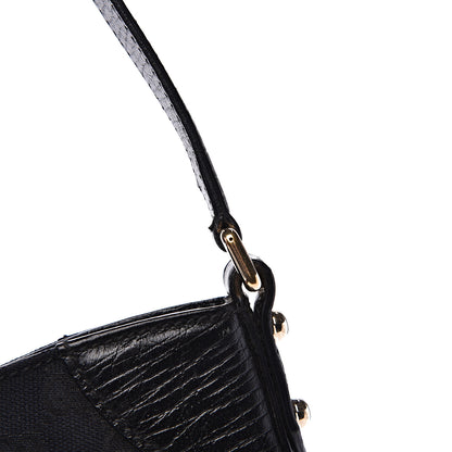 Gucci Monogram Hasler Hobo Black 11 of 12