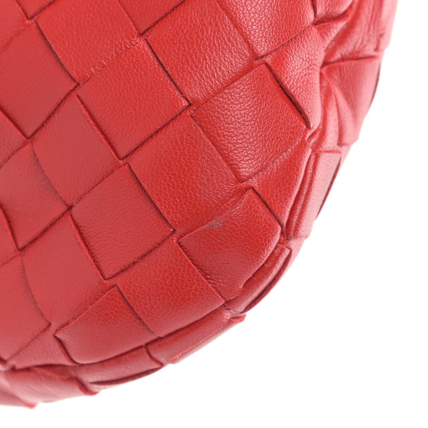 Bottega Veneta Nappa Intrecciato Mini Jodie Red 10 of 10