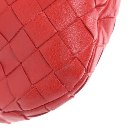 Bottega Veneta Nappa Intrecciato Mini Jodie Red 10 of 10