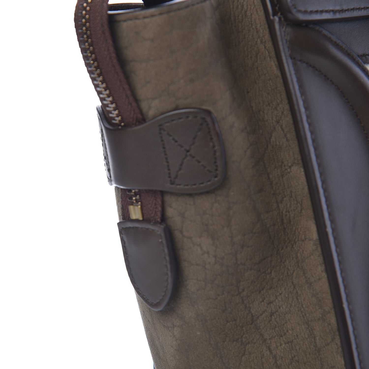 Celine Bullhide Micro Tri-Color Luggage Khaki 11 of 11