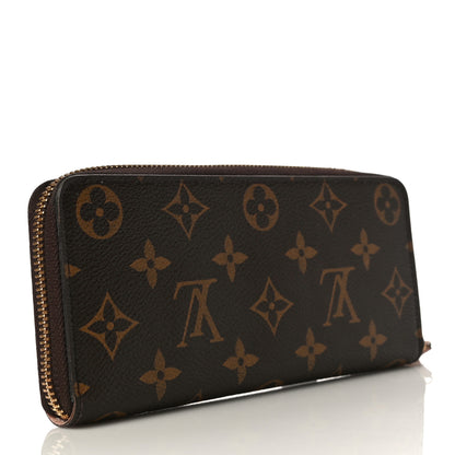 Louis Vuitton Monogram Clemence Wallet Rose Ballerine 3 of 14