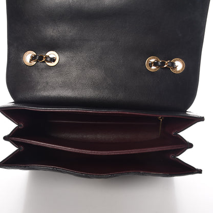 Chanel Sheepskin Quilted Large Beauty Lock Flap Black 5 of 17