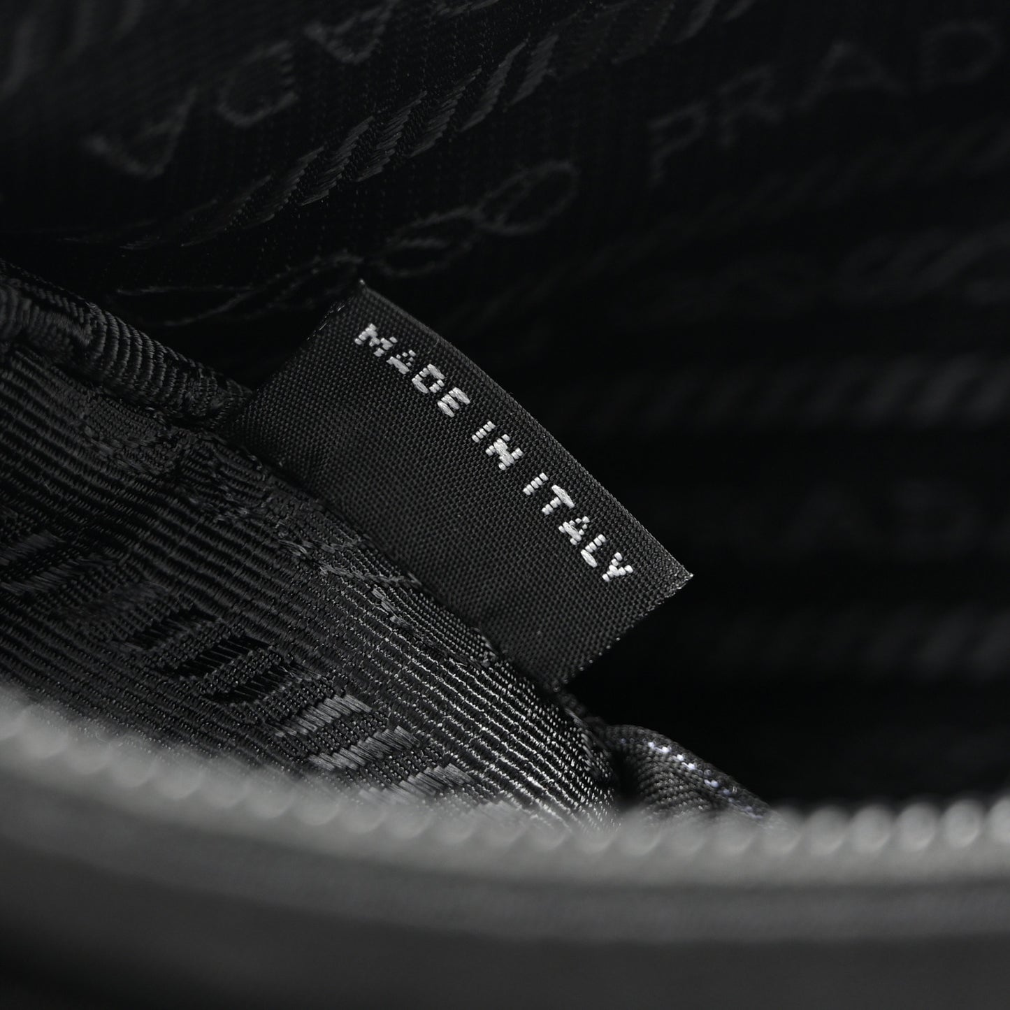 Tessuto Nylon Mini Re-Edition 2000 Bag Black