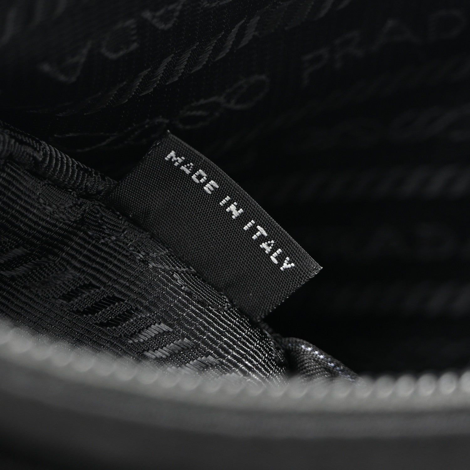 Prada Tessuto Nylon Mini Re-Edition 2000 Bag Black 7 of 11