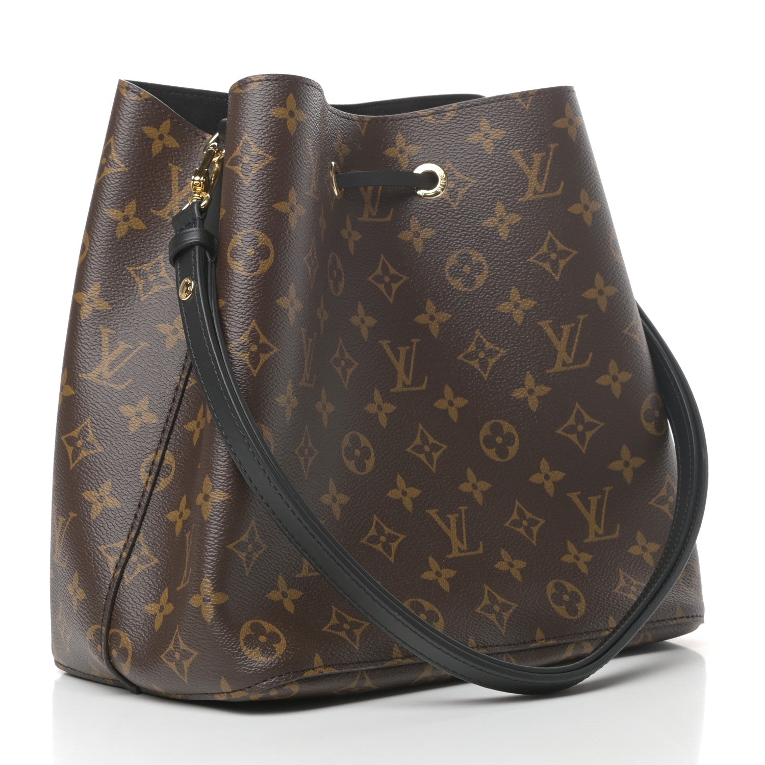 Louis Vuitton Monogram Neonoe MM Black 3 of 8