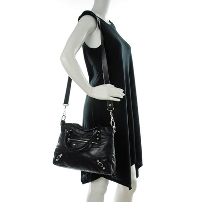 Balenciaga Agneau Giant 12 Silver Hardware Town Black 2 of 7