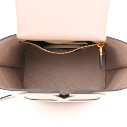 Valentino Garavani Calfskin Vlogo Bucket Bag Poudre 5 of 9