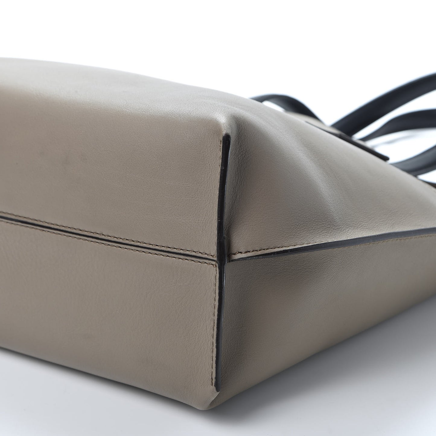 Vitello All In Shopper Tote Tortora Black