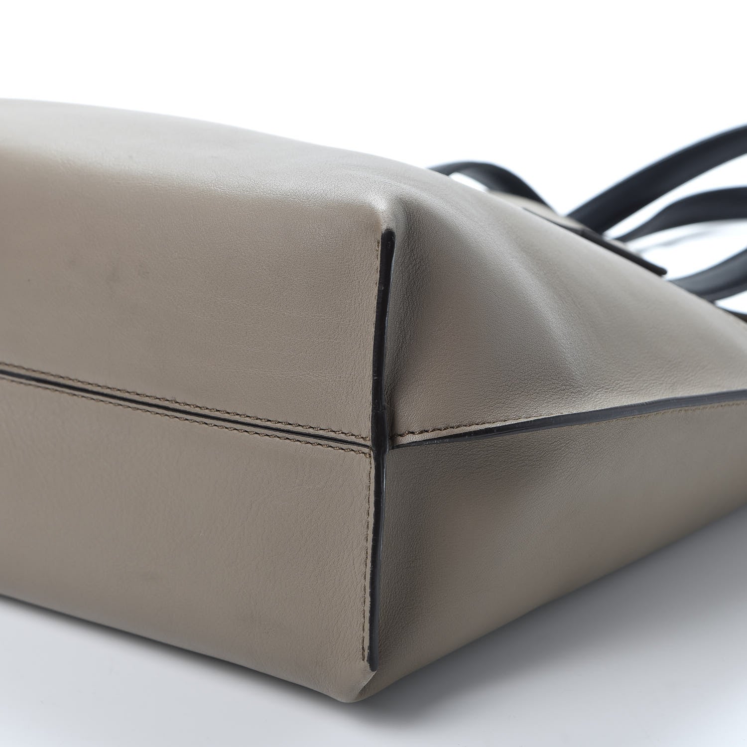 Fendi Vitello All In Shopper Tote Tortora Black 6 of 9