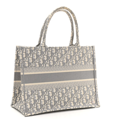 Christian Dior Oblique Medium Book Tote Grey 3 of 12