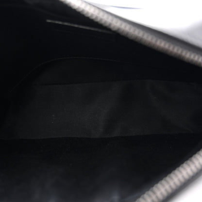 Saint Laurent Calfskin Matelasse Monogram Monochrome Lou Camera Bag Black 5 of 13