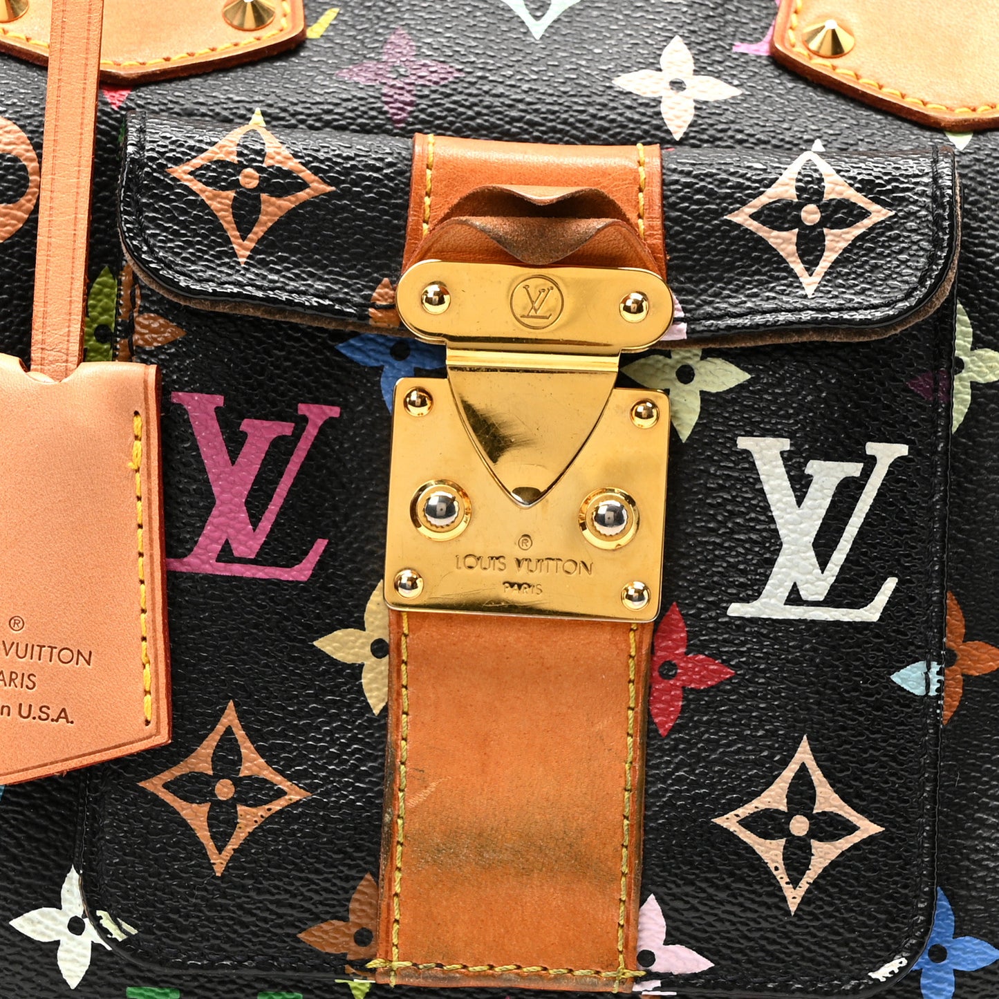 Monogram Multicolor Speedy 30 Black