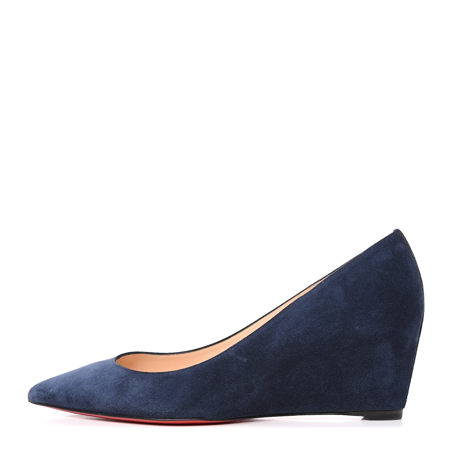 Veau Velours Pipina 55 Wedges 38.5 Night