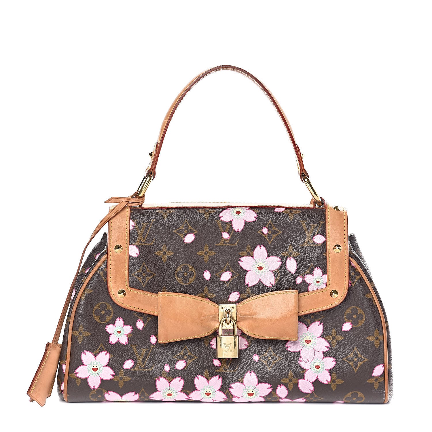 Louis Vuitton Monogram Cherry Blossom Sac Retro Bag Brown 1 of 15