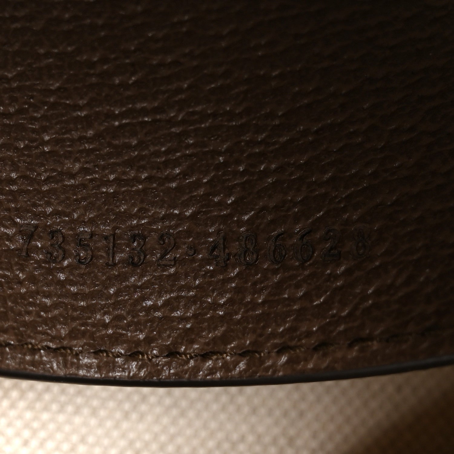 Gucci GG Supreme Monogram Textured Dollar Calfskin Web Small Ophidia GG Handbag Beige Ebony New Acero 7 of 11