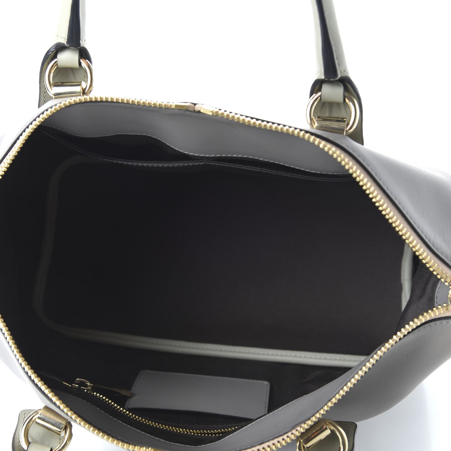 Smooth Calfskin Small Baylee Tote Marshmallow Cashmere Grey