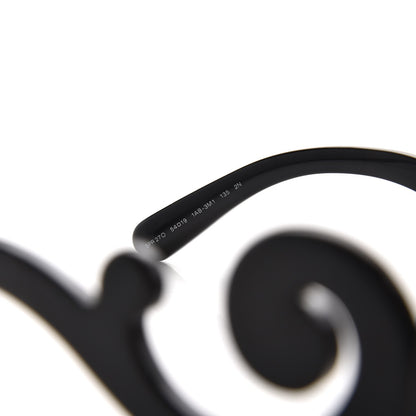 Prada Acetate Baroque Sunglasses SPR 27O Black 7 of 7
