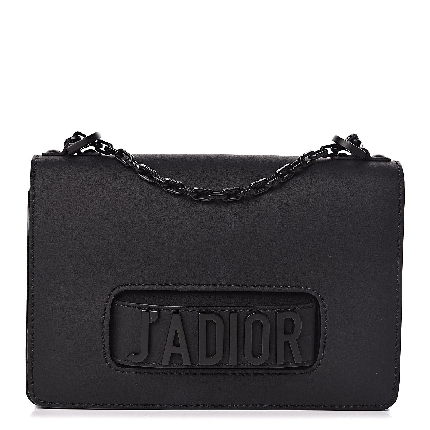 Christian Dior Ultra Matte Calfskin J'Adior Chain Flap Bag Black 1 of 12