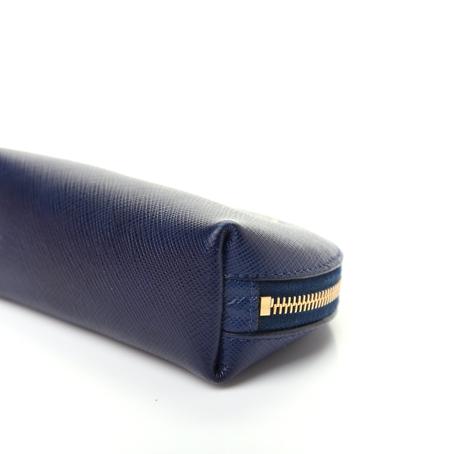Saffiano Metal Coin Purse Bluette