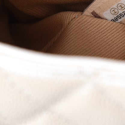 Chanel Iridescent Caviar Quilted Small Coco Handle Flap White 8 of 10