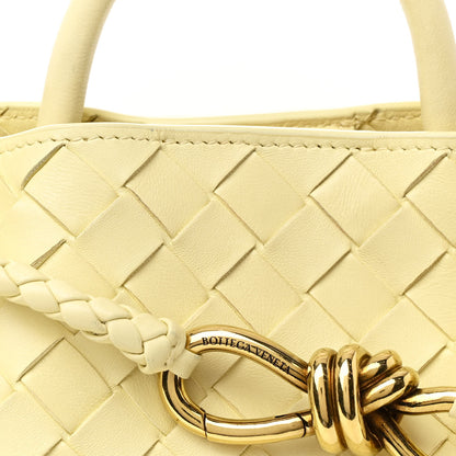 Bottega Veneta Nappa Intrecciato Small Andiamo Shoulder Bag Chamomile 7 of 9
