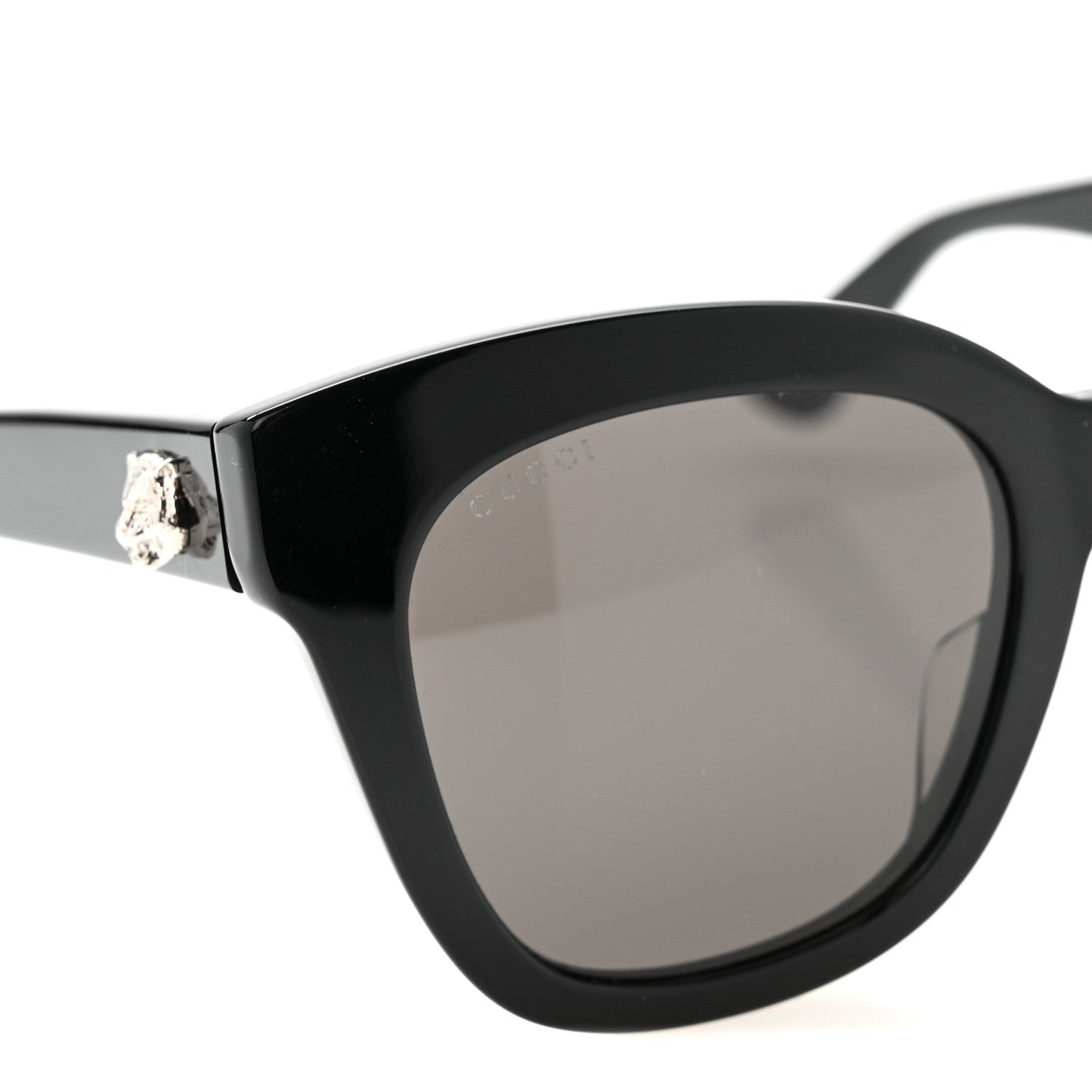Gucci Acetate Square Frame Sunglasses GG0029SA Black 7 of 7