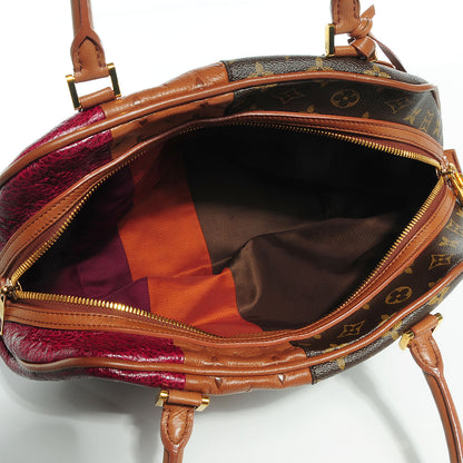 Louis Vuitton Monogram Stripes Medium Bag Bordeaux 5 of 8