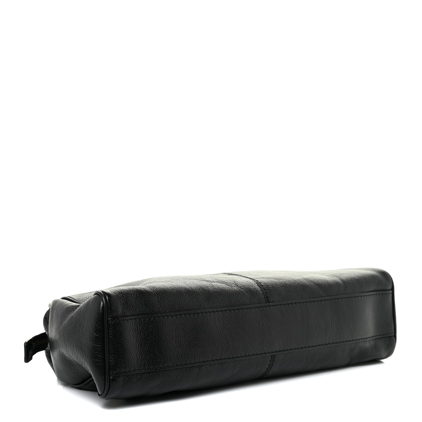 Calfskin Medium Re(Belle) Top Handle Bag Black