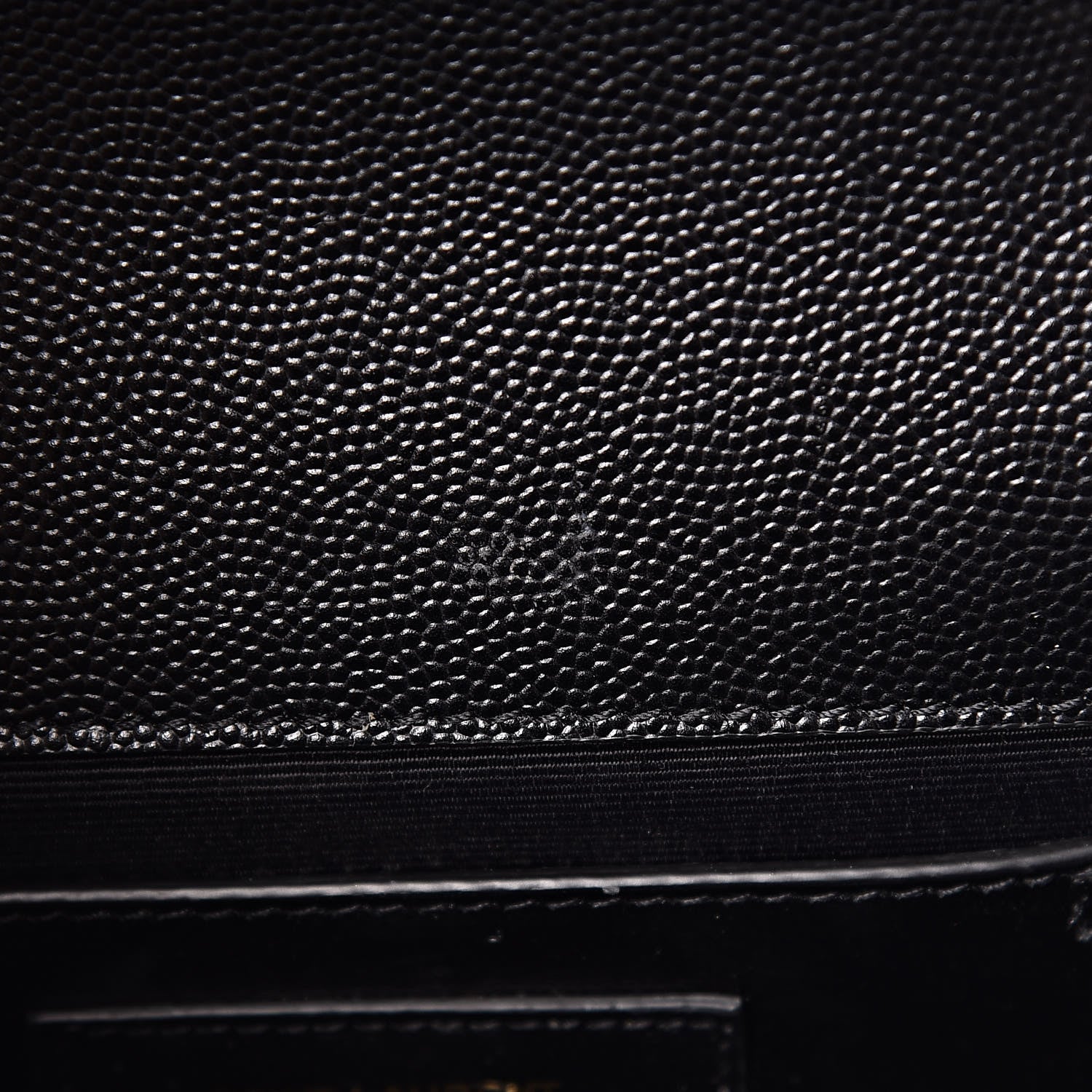 Saint Laurent Grain De Poudre Small Monogram Kate Satchel Black 10 of 11