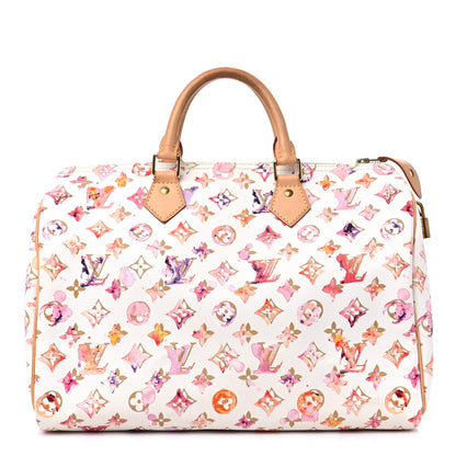 Louis Vuitton Watercolor Aquarelle Speedy 35 White 1 of 14