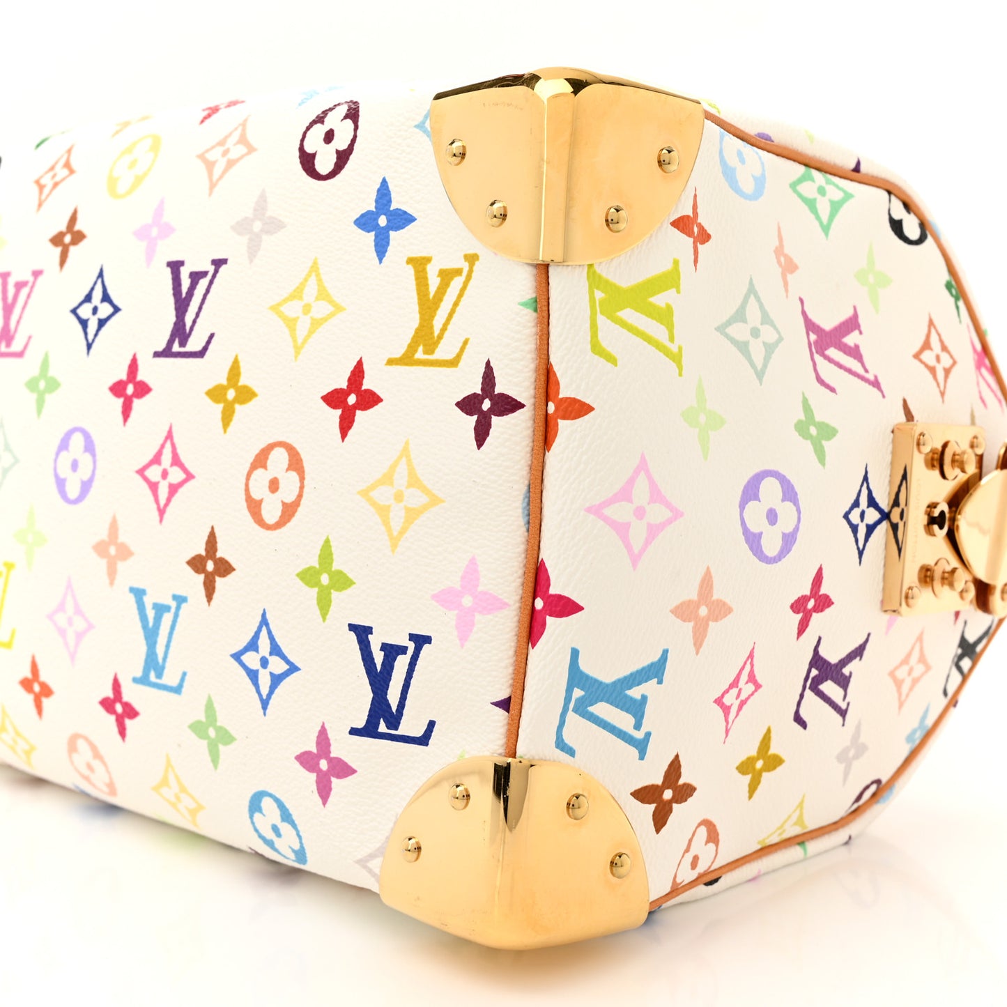 Monogram Multicolor Speedy 30 White