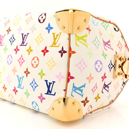 Louis Vuitton Monogram Multicolor Speedy 30 White 9 of 12