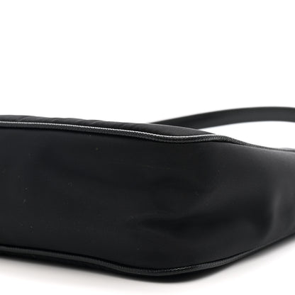 Prada Tessuto Nylon Saffiano Mini Re-Edition 2005 Bag Black 11 of 15