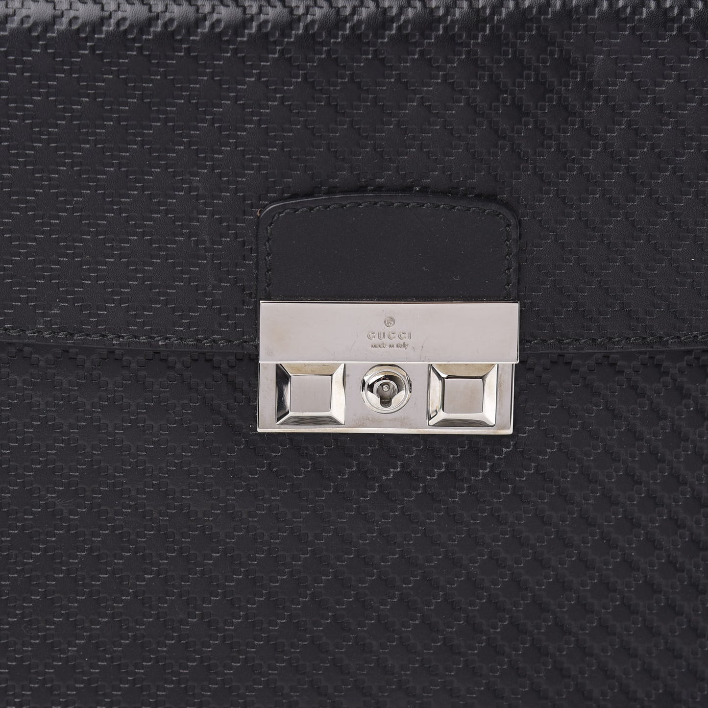 Diamante Travel Laptop Document Case Black