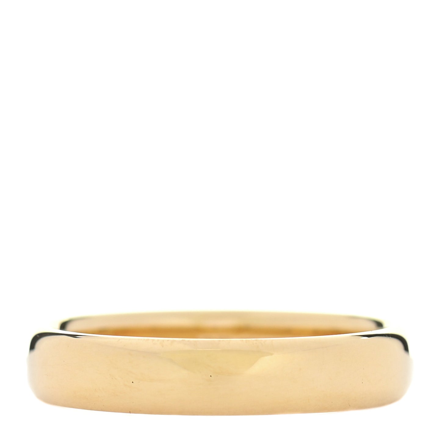 18K Yellow Gold 4.5mm Classic Wedding Band Ring 63 10.5