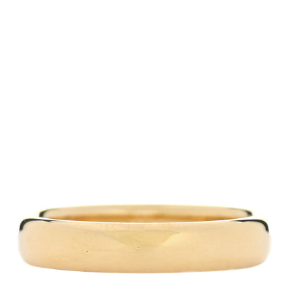 Tiffany 18K Yellow Gold 4.5mm Classic Wedding Band Ring 63 10.5 1 of 4