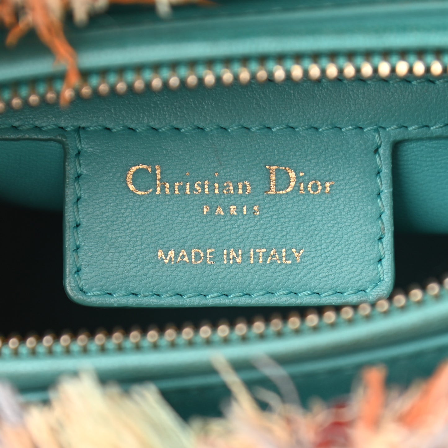 Tweed Heart Deco Medium Lady Dior Multicolor
