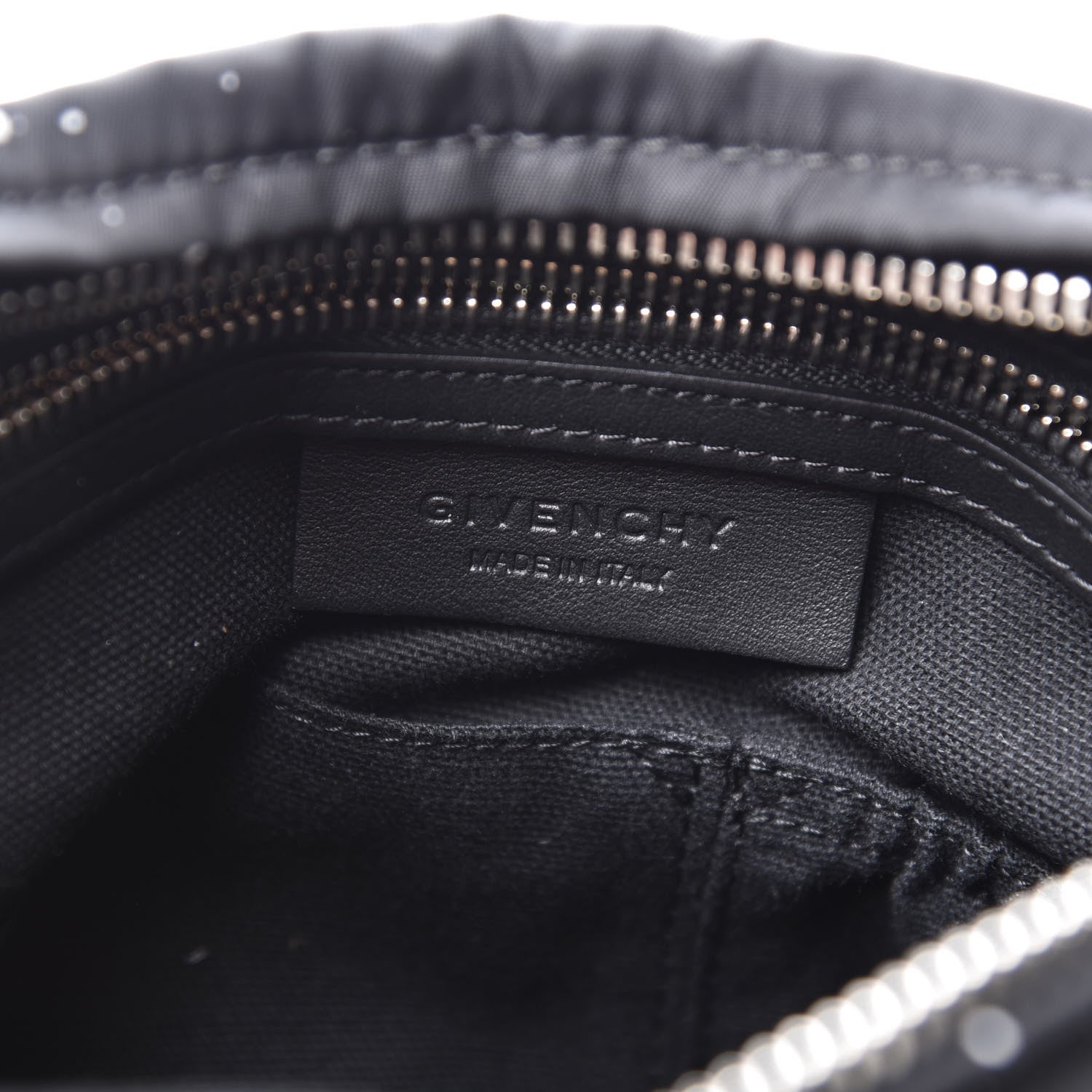 Givenchy Nylon Stencil Small Pandora Black White 5 of 10