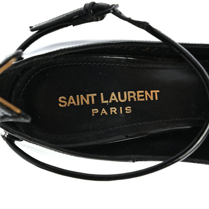Saint Laurent Patent Y 105 Pumps 37 Black 8 of 9