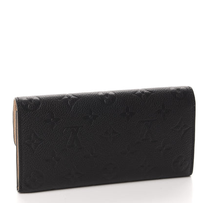 Louis Vuitton Empreinte Emilie Wallet Black Dune 3 of 7
