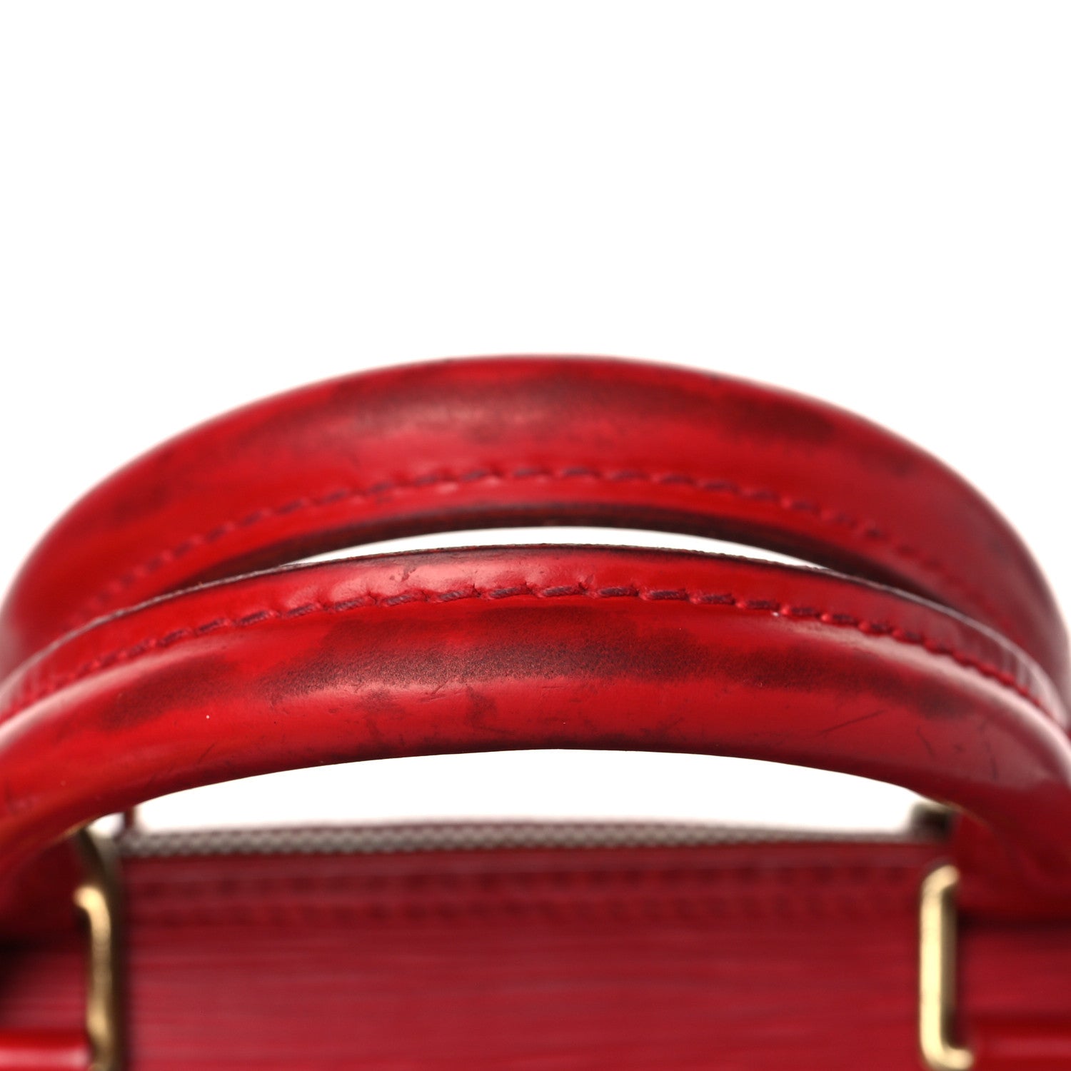 Louis Vuitton Epi Alma PM Castillan Red 14 of 17